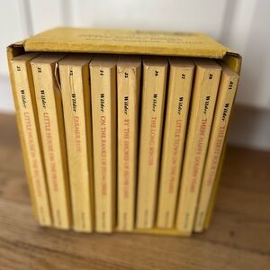 Little House in the Prairie Vintage Book Set